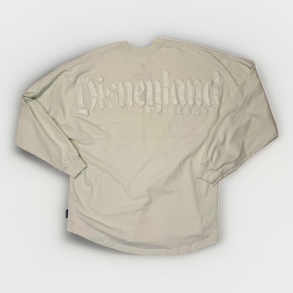 Disney Disneyland Resort Spirit Jersey Shirt Womens Large Mint Green Long Sleeve - Picture 1 of 9